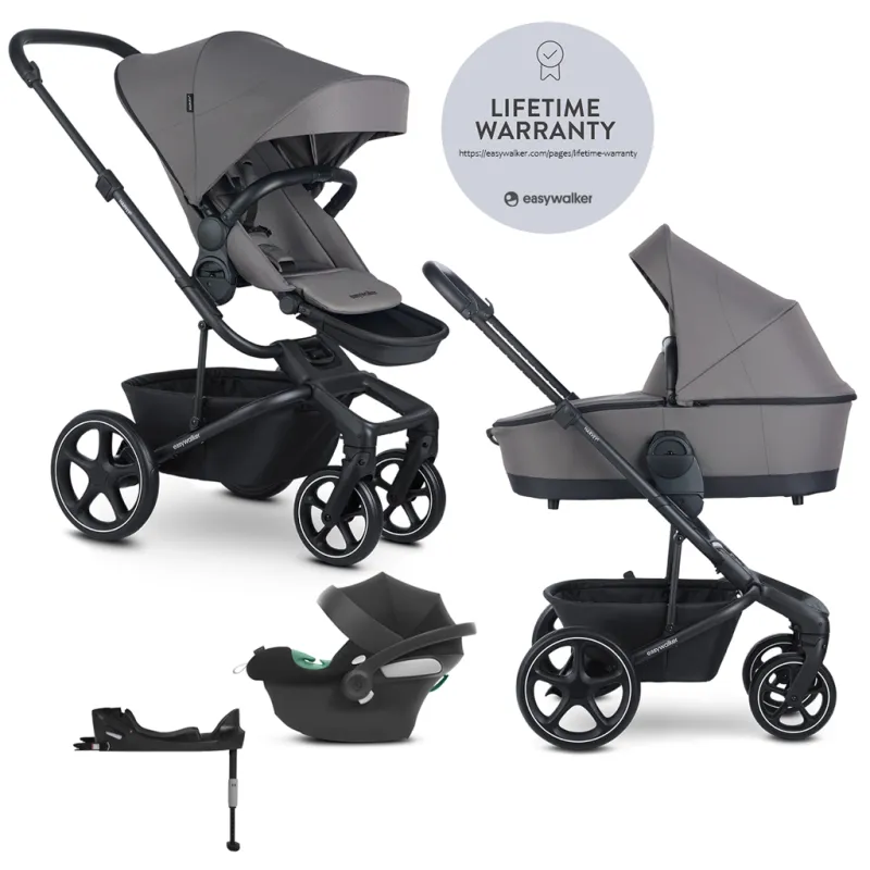 EASYWALKER Kočárek kombinovaný Harvey⁵ 2v1 LITE RWS + CYBEX Aton B2 i-Size + základna